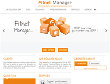 Tablet Screenshot of fitnetmanager.com